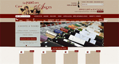 Desktop Screenshot of lavalleedesvins.com